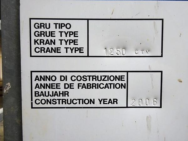 16#3997 Gru FM 1250 CTY in vendita - foto 2