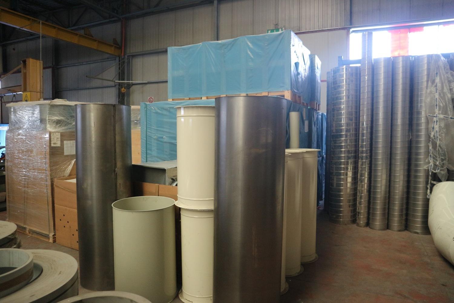 Lot Raw materials and semifinished goods warehouse