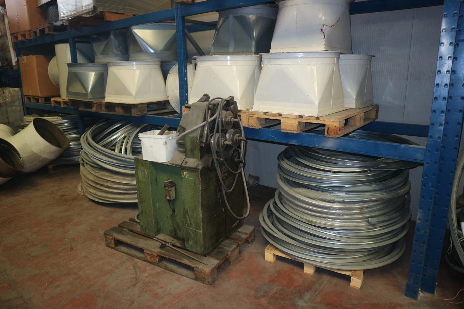 Lot Raw materials and semifinished goods warehouse