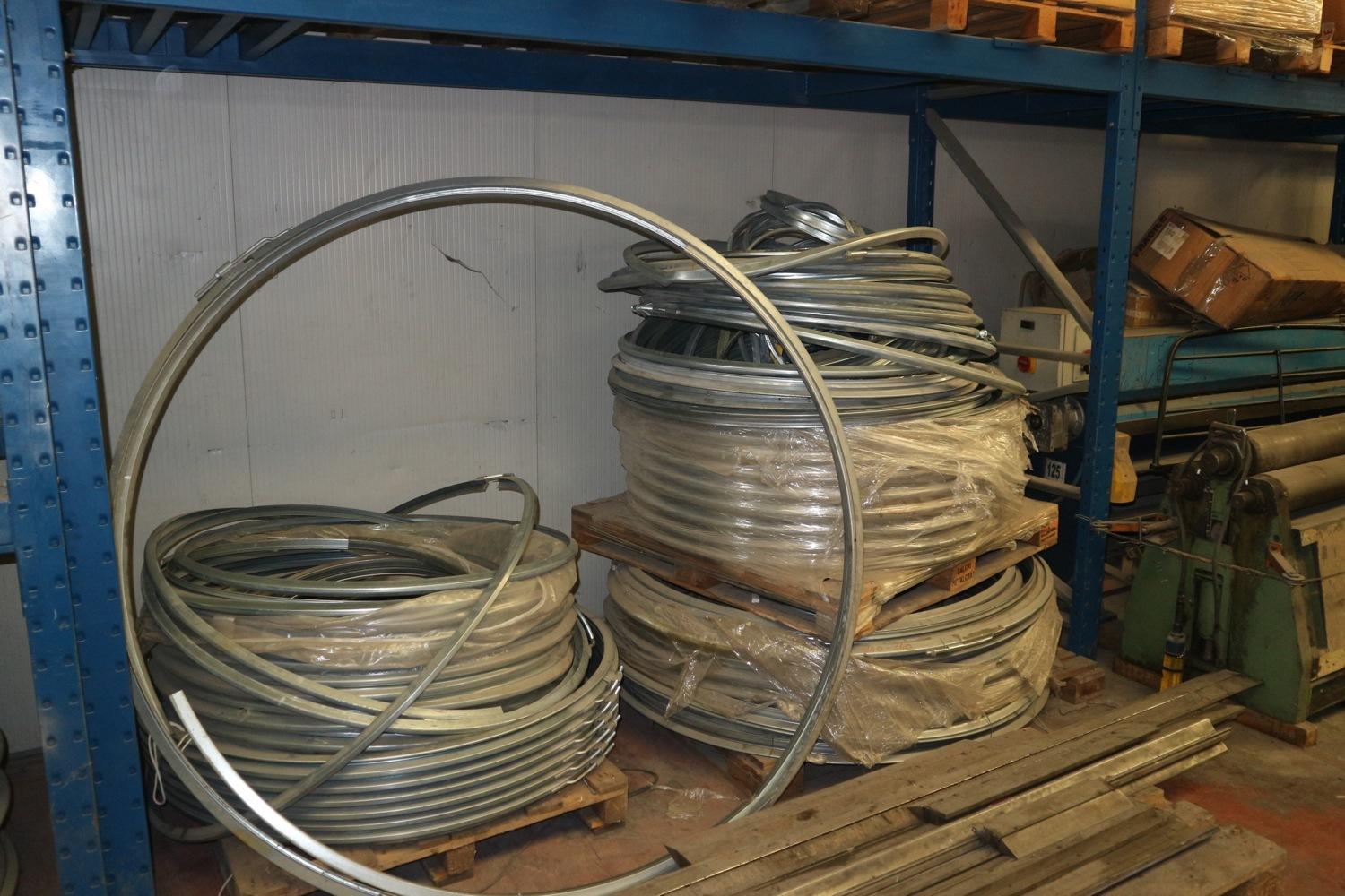 Lot Raw materials and semifinished goods warehouse