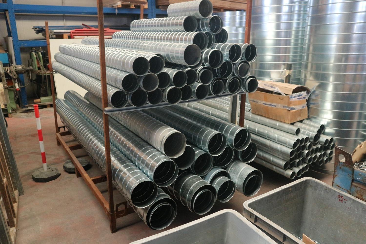 Lot Raw materials and semifinished goods warehouse