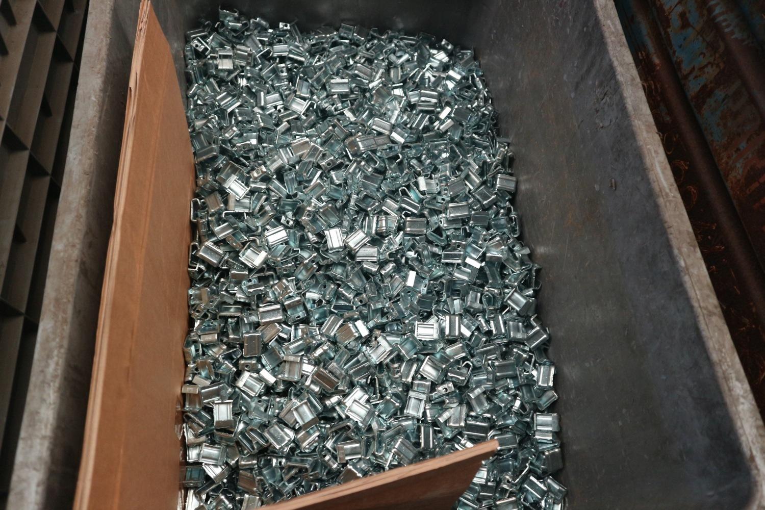 Lot Raw materials and semifinished goods warehouse