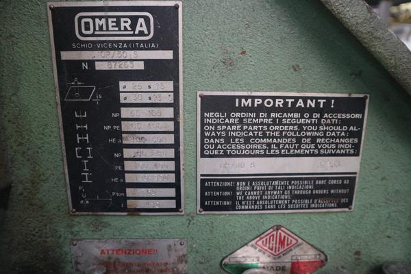 7#3998 Punzonatrice Omera in vendita - foto 2