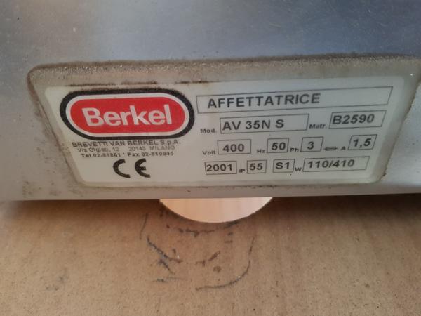 1#4002 Affettatrici Berkel e forni elettrici Smeg in vendita - foto 8