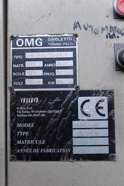 1#4006 Termoformatrice OMG modello OMF/PVE-50-PN-M in vendita - foto 4