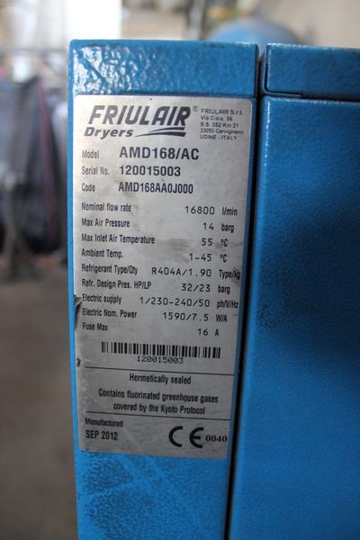 9#4006 Essicatore Friulair AMD 168/AC in vendita - foto 2