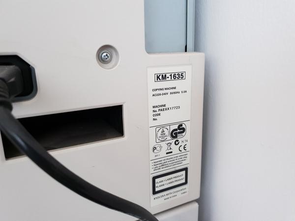 2#4009 Fotocopiatrice Kyocera e fax laser Brother in vendita - foto 8