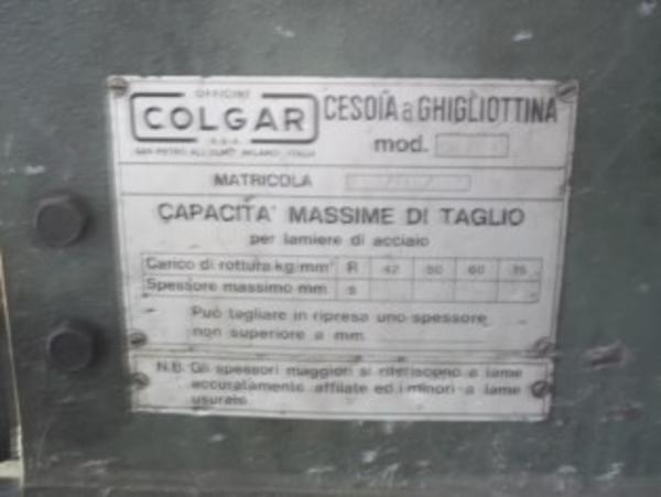 1#4032 Cesoia a ghigliottina Colgar Cm 204 in vendita - foto 2