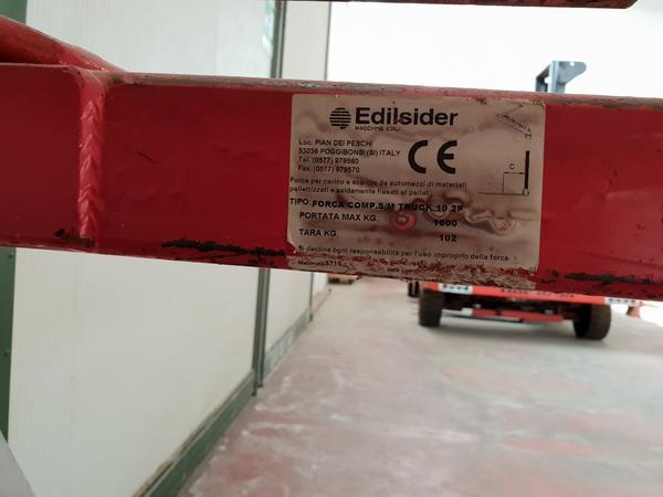 10#4037 Gru a bandiera Elephant e forca Edilsider in vendita - foto 11