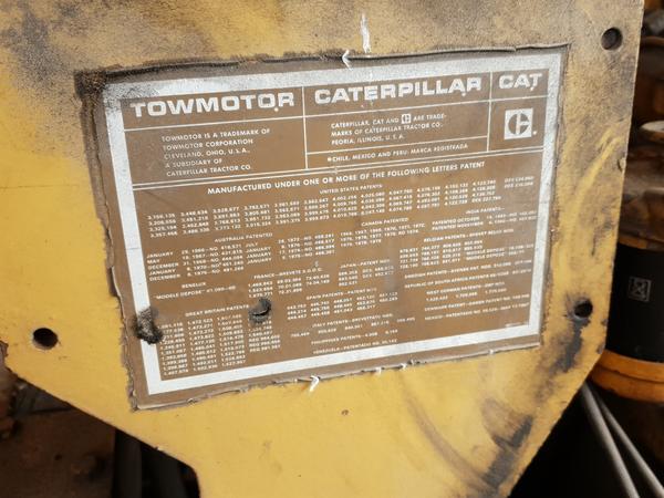11#4037 Carrello elevatore Caterpillar in vendita - foto 12