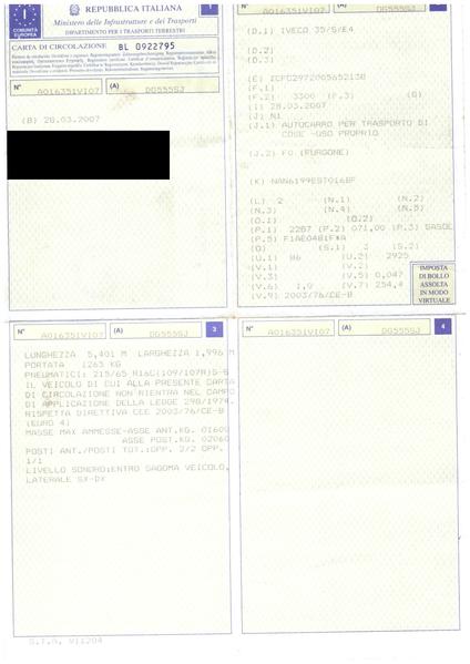 2#4045 Furgone Iveco Daily in vendita - foto 2