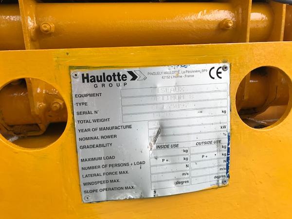 3#4058 Piattaforma verticale a pantografo Haulotte Optimum 8 in vendita - foto 6