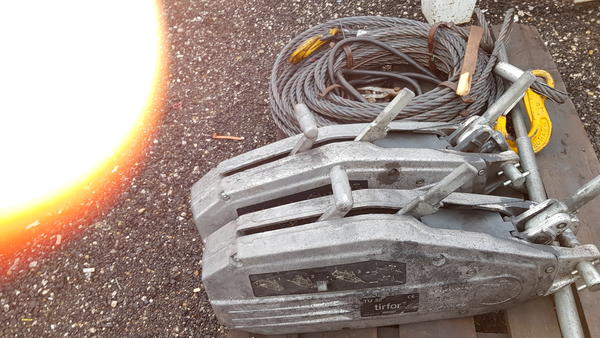 13#4067 Tirfor con cavi in vendita - foto 4