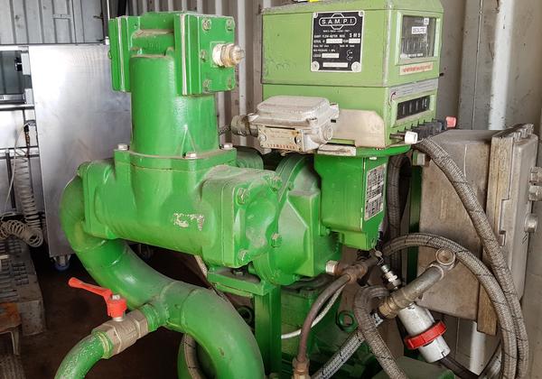 23#4067 Pompa carrellata carburante Sampi in vendita - foto 5