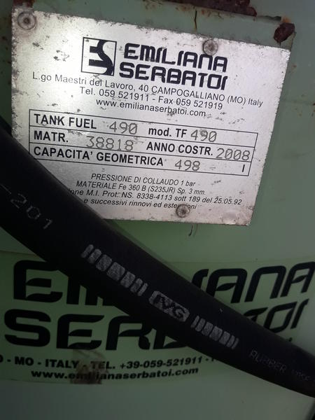 60#4067 Serbatoio carburante 500 L in vendita - foto 2