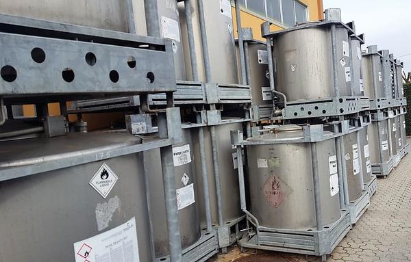 16#4068 Silos in acciaio inox capacit࠱000 litri in vendita - foto 3