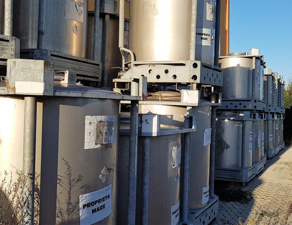 16#4068 Silos in acciaio inox capacit࠱000 litri in vendita - foto 4