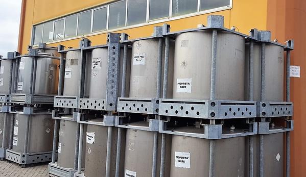 16#4068 Silos in acciaio inox capacit࠱000 litri in vendita - foto 5