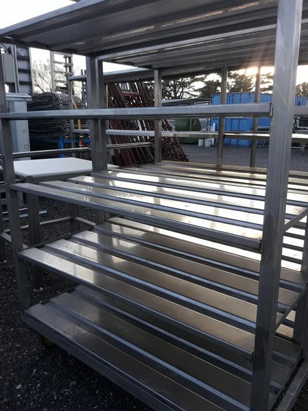 59#4068 Carrello inox in vendita - foto 2
