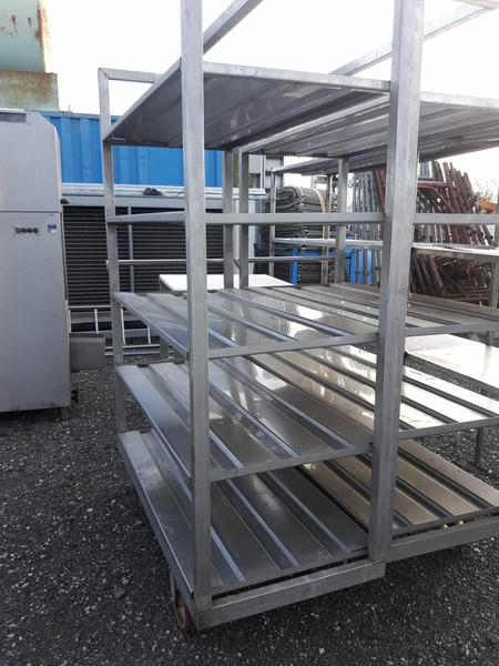 60#4068 Carrello inox in vendita - foto 2