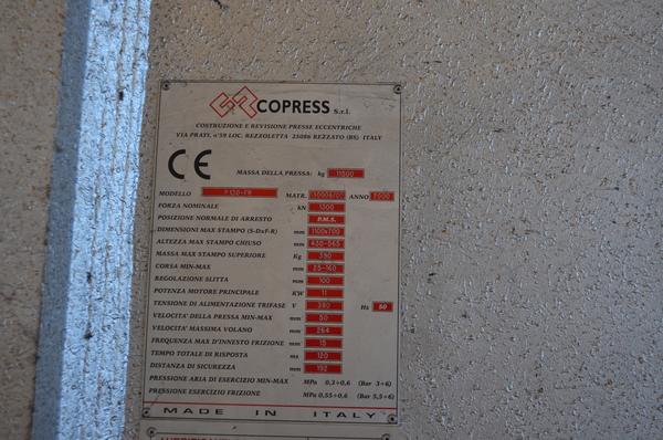 17#4077 Pressa Copress in vendita - foto 13