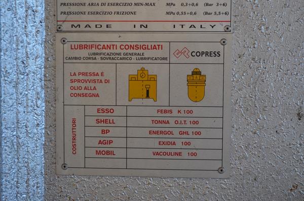 17#4077 Pressa Copress in vendita - foto 14