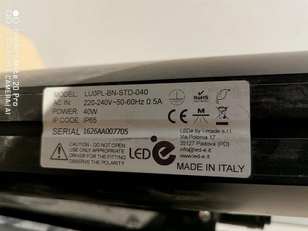 1#4080 Led modello LUOPL BN STD 040 in vendita - foto 7