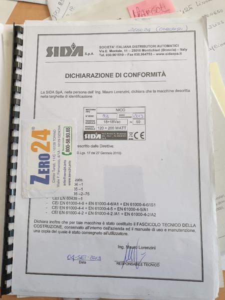 3#4080 Distributore automatico Sida in vendita - foto 3