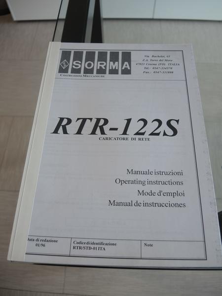 13#4084 Caricatore di reti Sorma RTR 122 in vendita - foto 7