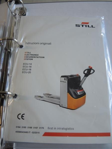16#4084 Transpallet elettrico Still ECU 16 in vendita - foto 12