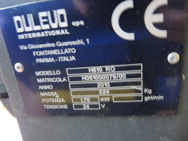 18#4084 Lavapavimenti Dulevo H610 RO in vendita - foto 11