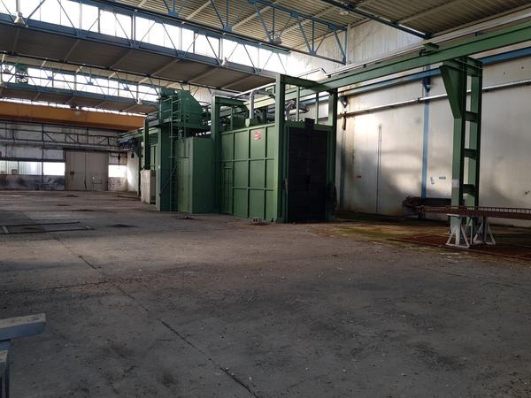 3#4093 Impianto di granigliatura Carlo Banfi e impianto di verniciatura Savim in vendita - foto 1