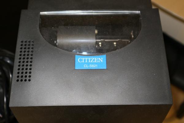 2#4126 Stampante codici a barre Citizen e rotoli di tessuto in vendita - foto 2