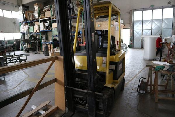 1#4127 Carrello elevatore Hyster 2.0 e autocarro Ford Transit in vendita - foto 28
