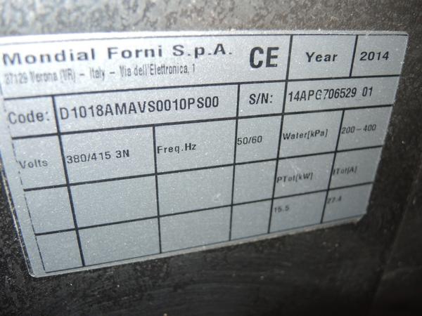 8#4128 Forno modulare Mondial Forni in vendita - foto 12