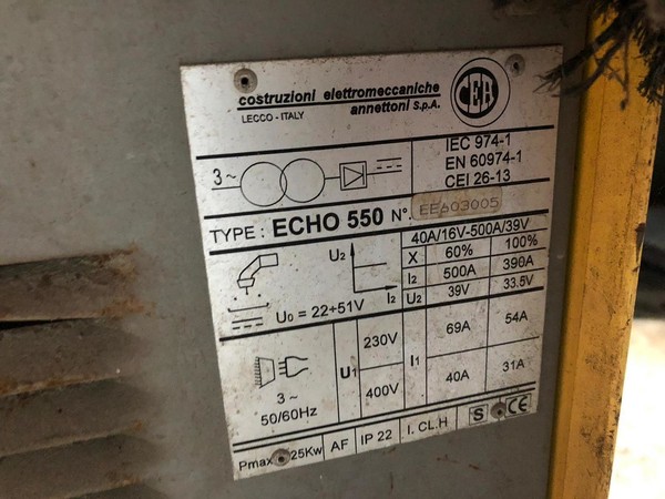 6#4136 Mola da banco marca Femi e saldatrice in vendita - foto 6