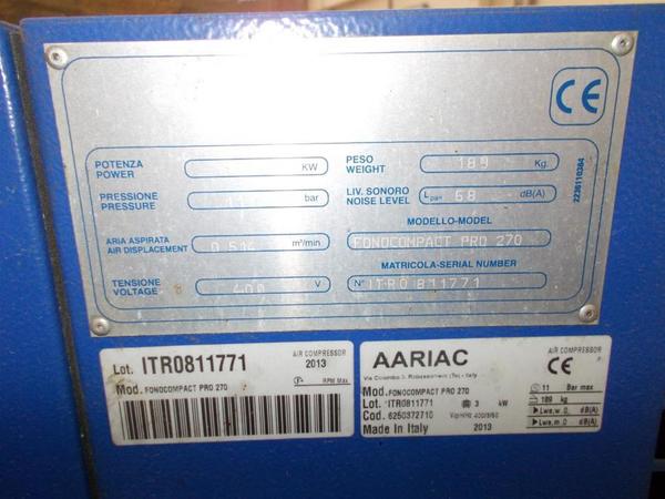 10#4161 Furgone Ford Transit e compressore Ceccato in vendita - foto 26