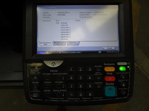 1#4183 Kyocera TASKALFA 2551CI in vendita - foto 12