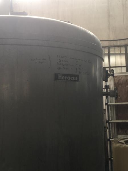 3#4186 Campana per forno induzione Heraeus in vendita - foto 3