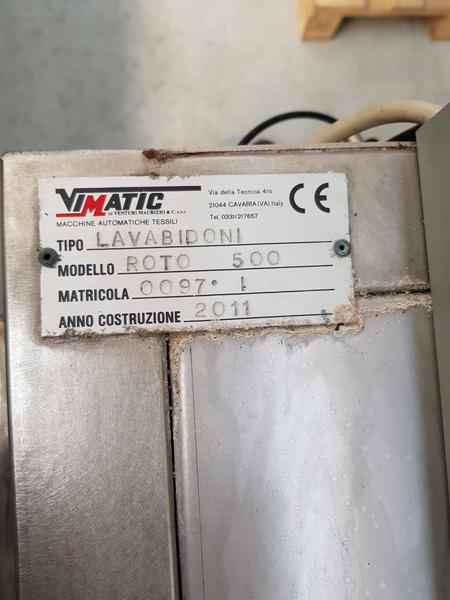 6#4199 Macchina lavaggio Fusti Vimatic Roto 500 in vendita - foto 6