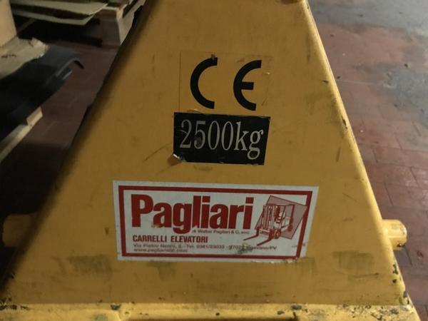 28#4214 Transpallet Pagliari e carrello elevatore Fimsa in vendita - foto 3