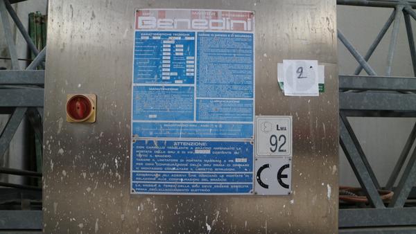 2#4224 Gru Benedini B22 in vendita - foto 2