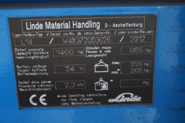 199#4233 Transpallet elettrico Linde in vendita - foto 5