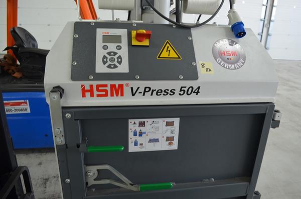 8#4234 Pressa idraulica HSM V-Press 504 in vendita - foto 2