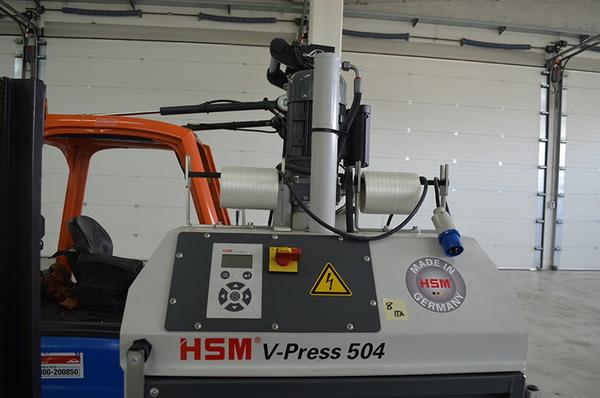 8#4234 Pressa idraulica HSM V-Press 504 in vendita - foto 3