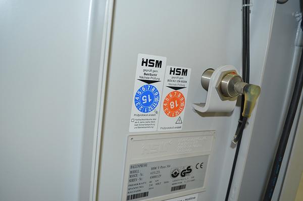 8#4234 Pressa idraulica HSM V-Press 504 in vendita - foto 6