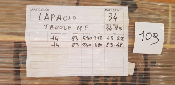 109#4239 Lamparquet massiccio Ipe Lapacho in vendita - foto 4