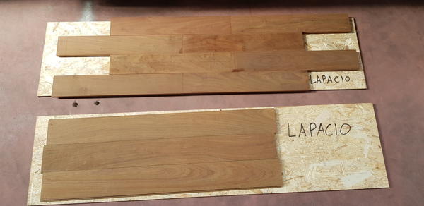 110#4239 Lamparquet massiccio Ipe Lapacho in vendita - foto 3