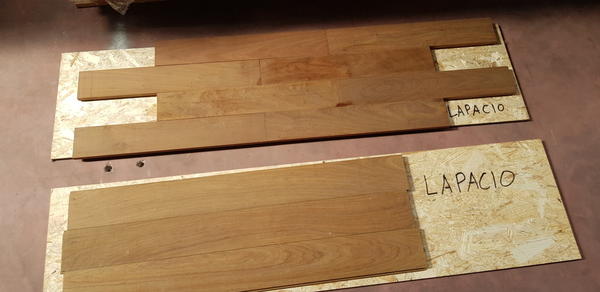 113#4239 Lamparquet massiccio Ipe Lapacho in vendita - foto 2