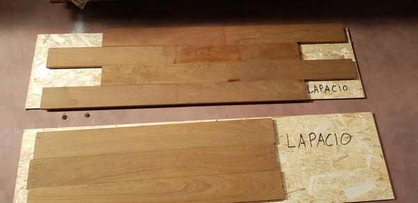 116#4239 Lamparquet massiccio Ipe Lapacho in vendita - foto 4